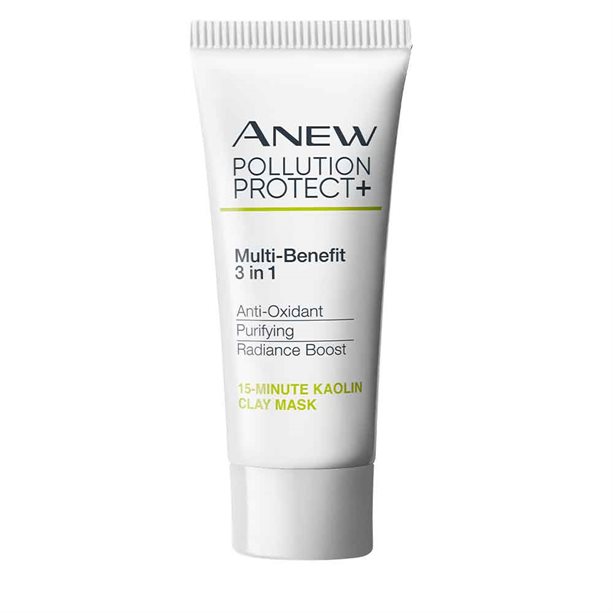 Avon Anew Pollution Protect+ 15-Minute Kaolin Clay Mask Trial Size