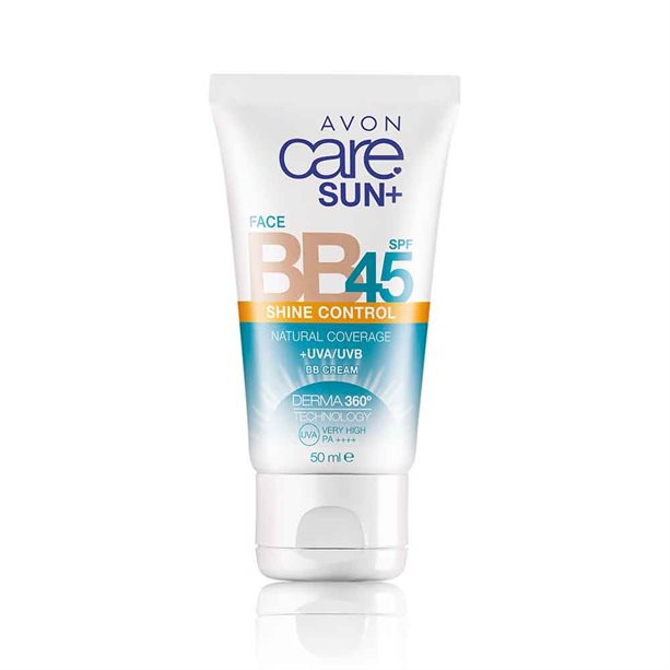 Avon Care Sun Shine Control SPF45 BB Cream - Medium