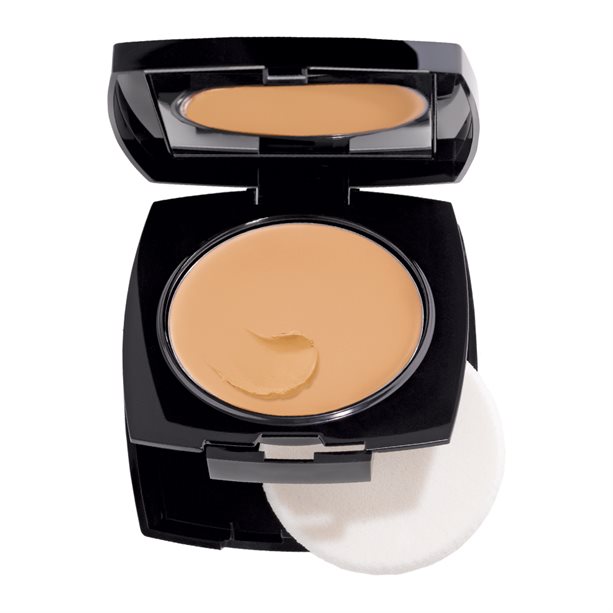 Avon True Mattifying Cream-To-Powder Foundation Compact SPF12 - Honey Beige