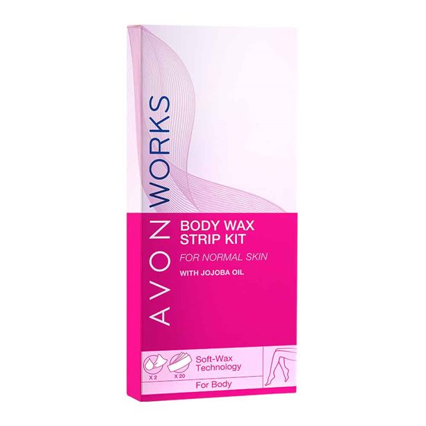 Avon Body Wax Strip Kit