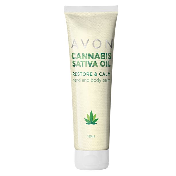Avon Cannabis Sativa Oil Restore & Calm Hand & Body Balm