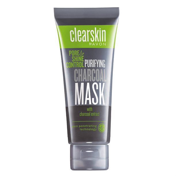 Avon Clearskin Charcoal Face Mask with Shine Control - 75ml