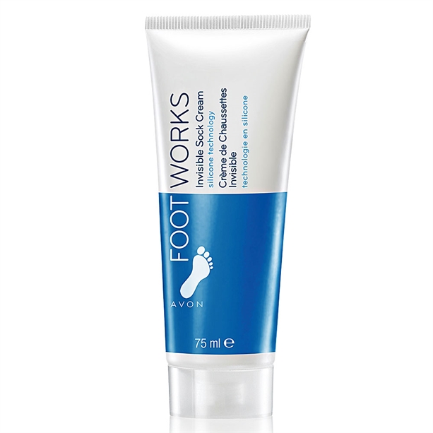 Avon Invisible Sock Cream with Silicone Technology - 75ml
