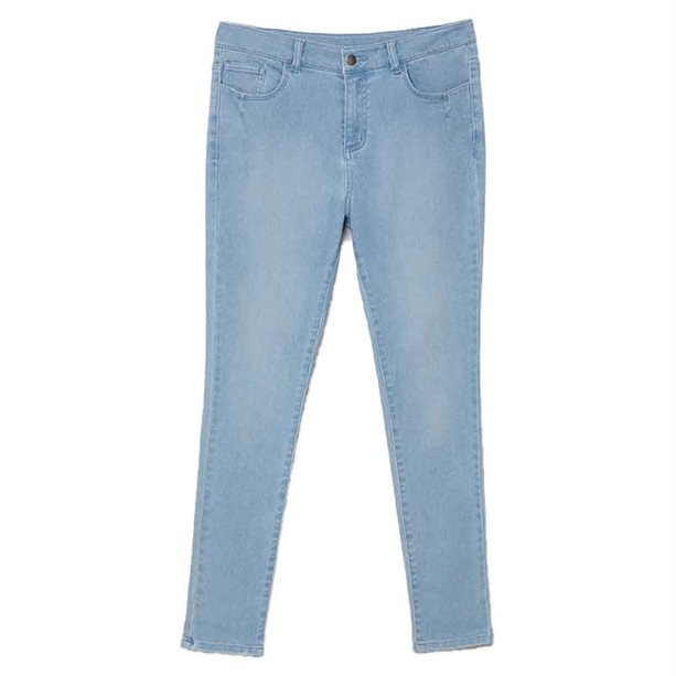 Avon Jeanetic Slim-Fit Light Wash Jeans - 10
