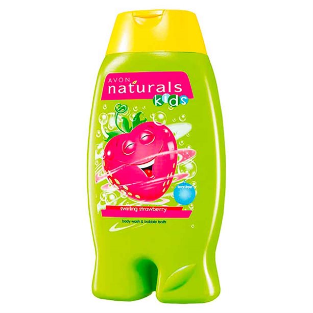 Avon Kids Swirling Strawberry Body Wash & Bubble Bath - 250ml
