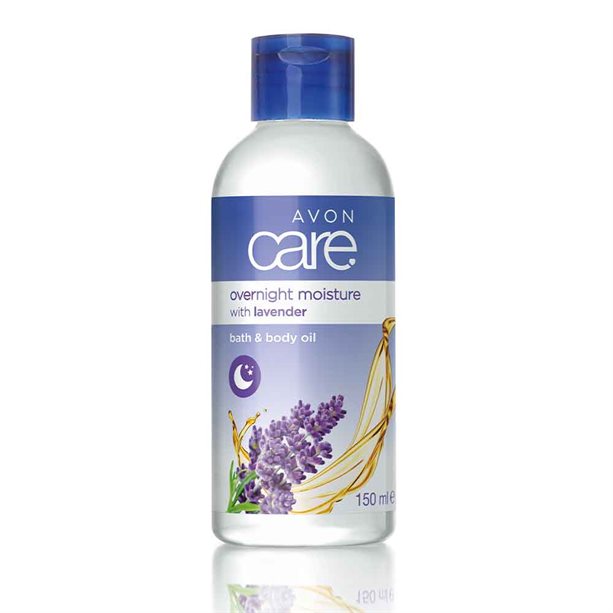 Avon Lavender Overnight Moisture Bath & Body Oil - 150ml