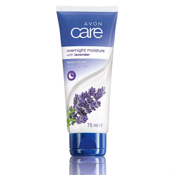 Avon Lavender Overnight Moisture Hand Cream - 75ml