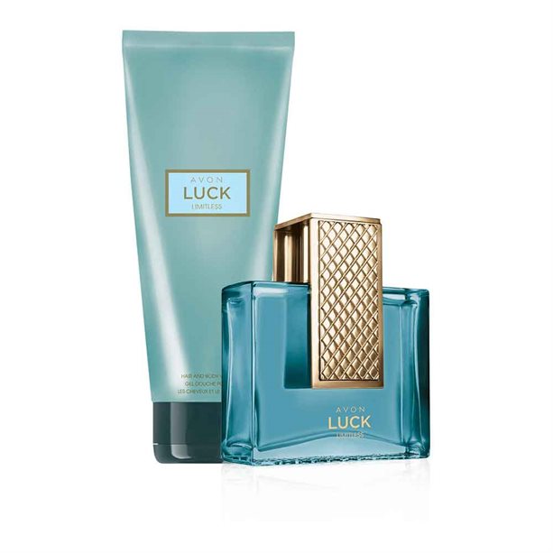 Avon Luck Limitless for Him Aftershave Set