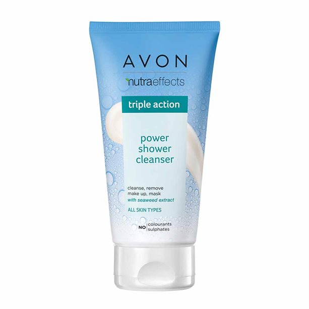 Avon Nutra Effects Triple Action Power Shower Cleanser - 150ml