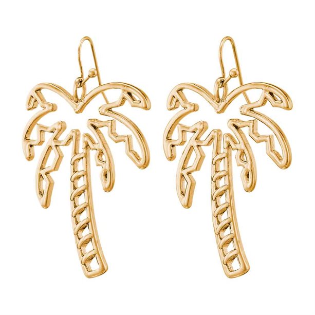 Avon Palm Tree Earrings