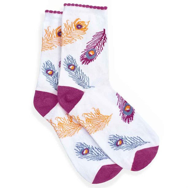 Avon Peacock Socks