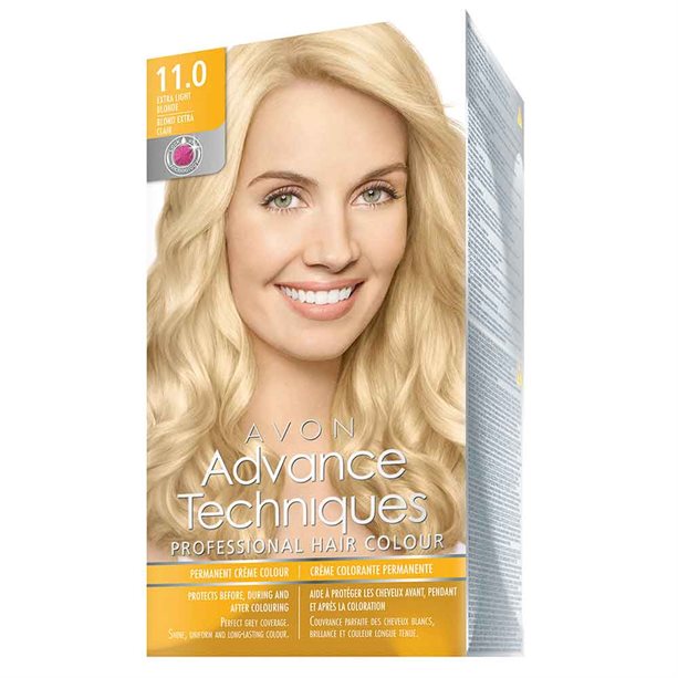 Avon Permanent Hair Dye - Extra Light Blonde 11.0 - 11.0 Extra Light Blonde
