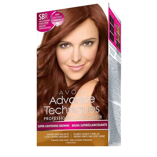 Avon Permanent Hair Dye - High Lift Reddish Brown - High Lift Reddish Brown