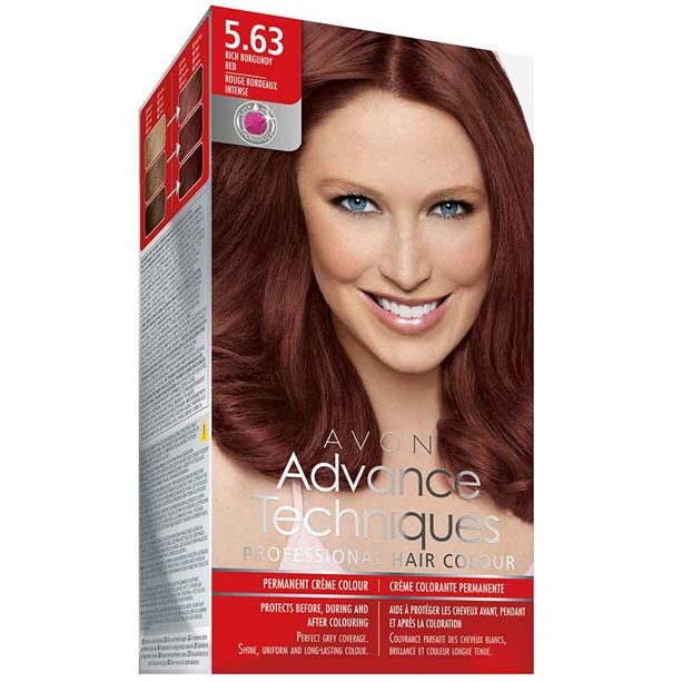 Avon Permanent Hair Dye - Rich Burgundy Red   Rich Burgundy Red  💋  Beauty