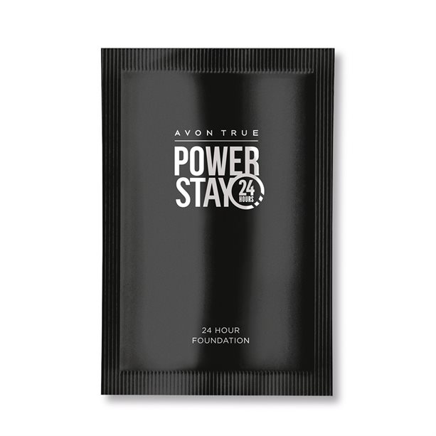 Avon Power Stay 24 Hour Longwear Foundation - 1ml Sample - Natural Tan