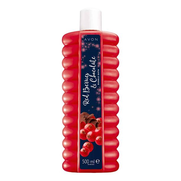 Avon Red Berries & Chocolate Bubble Bath - 500ml
