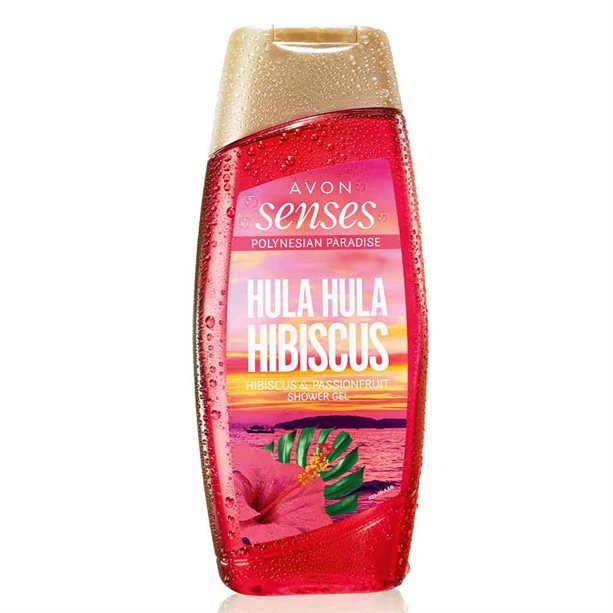 Avon Senses Hula Hula Hibiscus Shower Gel - 250ml
