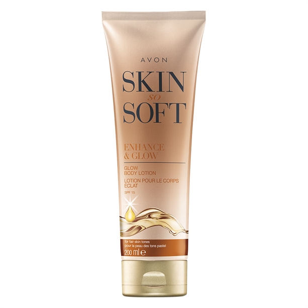 Avon Skin So Soft Enhance & Glow Body Lotion - 200ml - Medium