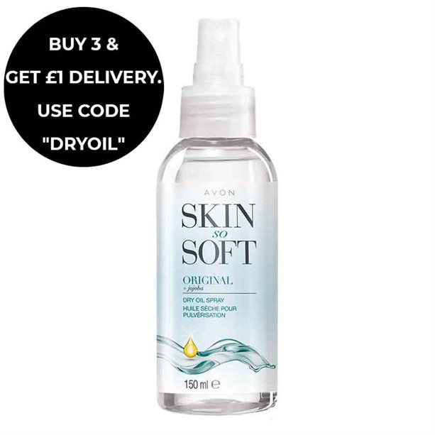 Avon Skin So Soft Original Dry Oil Spray - 150ml
