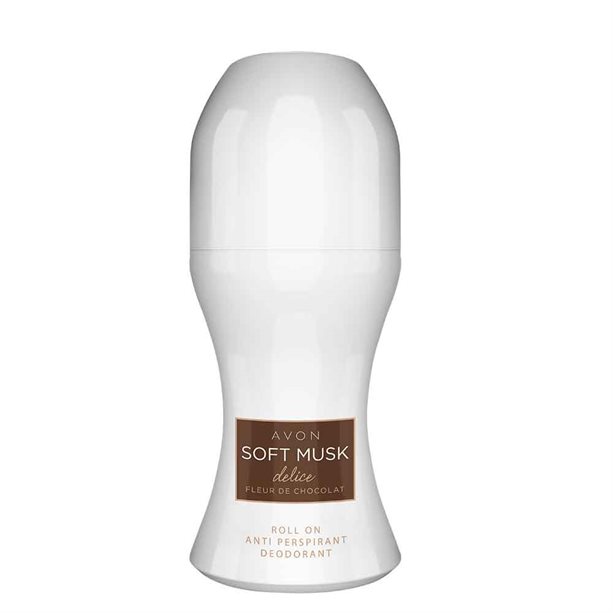 Avon Soft Musk Delice Roll-On Anti-Perspirant Deodorant - 50ml