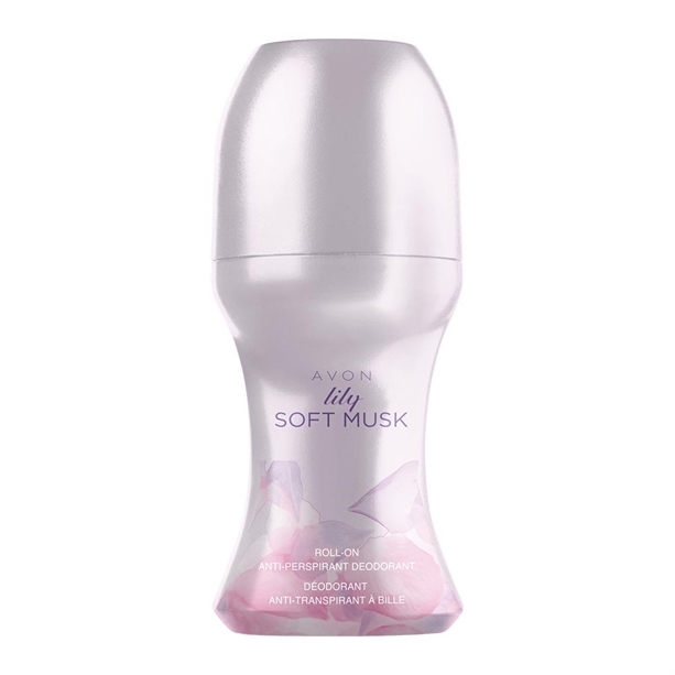 Avon Soft Musk Lily Roll-On Anti-Perspirant Deodorant - 50ml