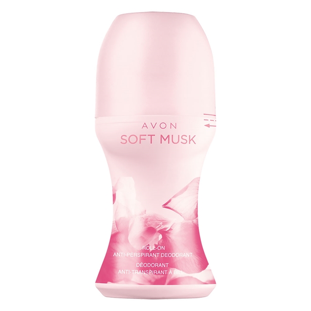 Avon Soft Musk Roll-On Anti-Perspirant Deodorant - 50ml