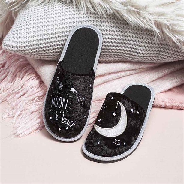 Avon To The Moon & Back Slippers - 3/4