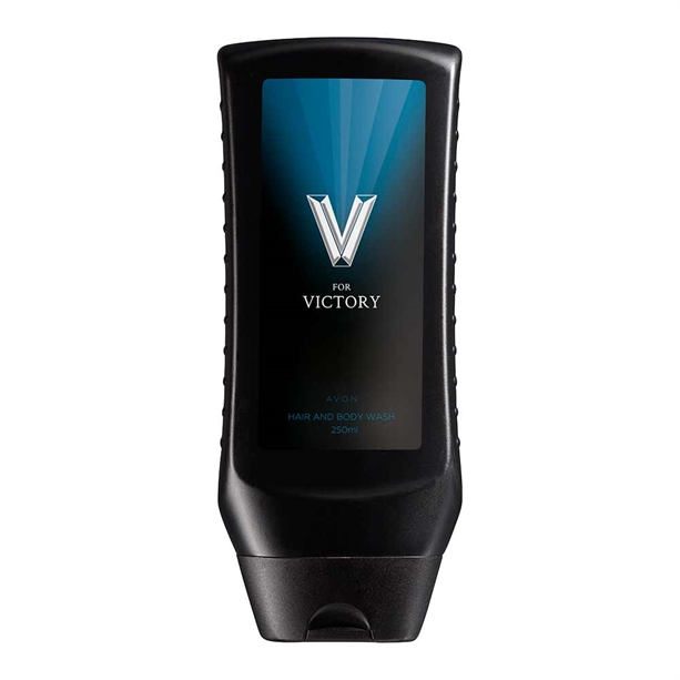 Avon V for Victory Hair & Body Wash - 250ml