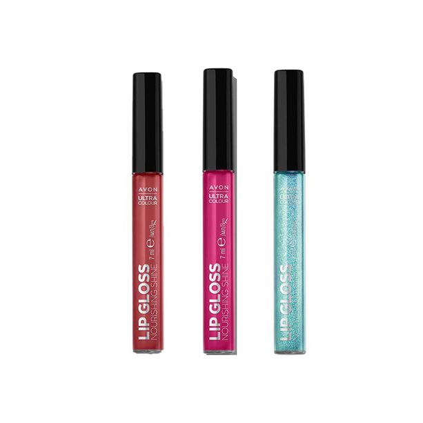 Avon Ultra Colour Lip Gloss Trio - Weekend Shine 💋